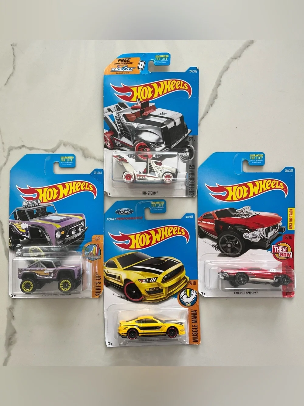 Hot Wheels Lot of 4 NEW